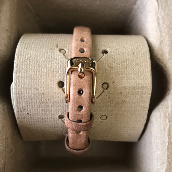 Fossil Georgia Sand Leather Watch - Picture 3 of 8